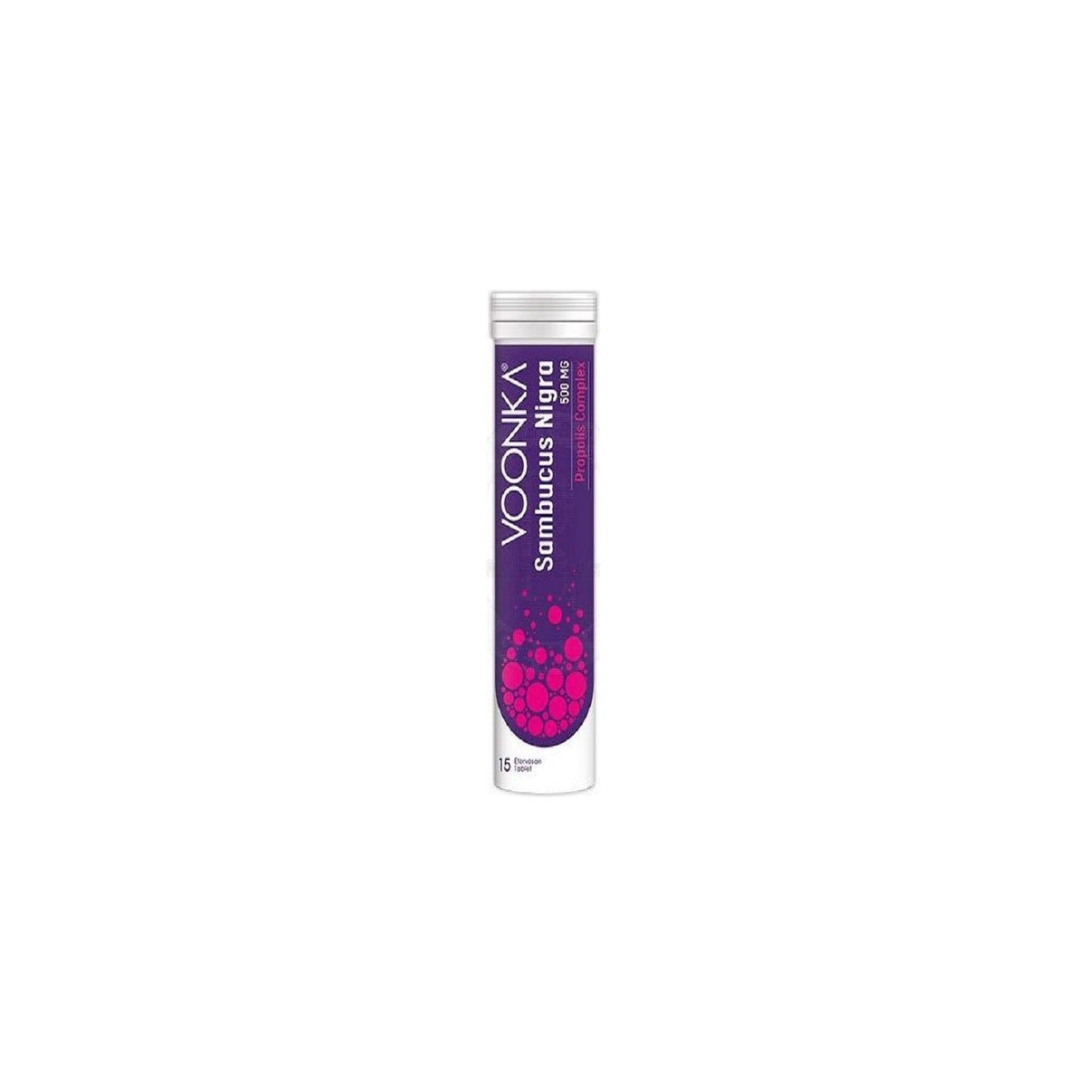 Voonka Sambucus Nigra Propolis Complex 15 Effervescent Tablets - MALLTURK