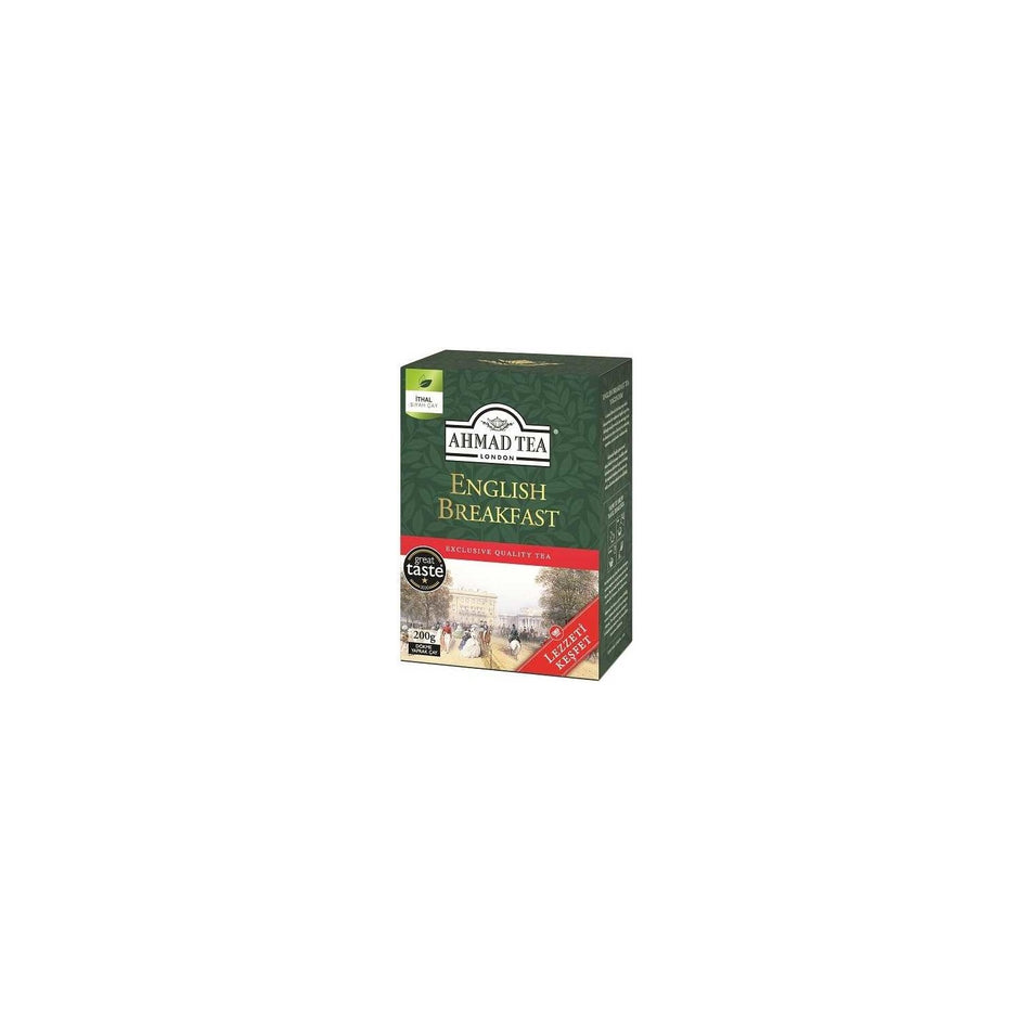 Ahmad Tea English Breakfast loose leaf tea 200 g black tea origin Zengin blend Kalite - MALLTURK