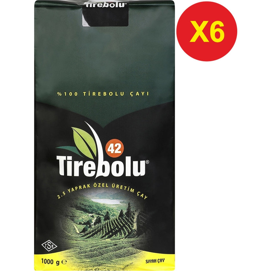 Tirebolu 42 special production black tea 1000 Grx 6 pieces - MALLTURK