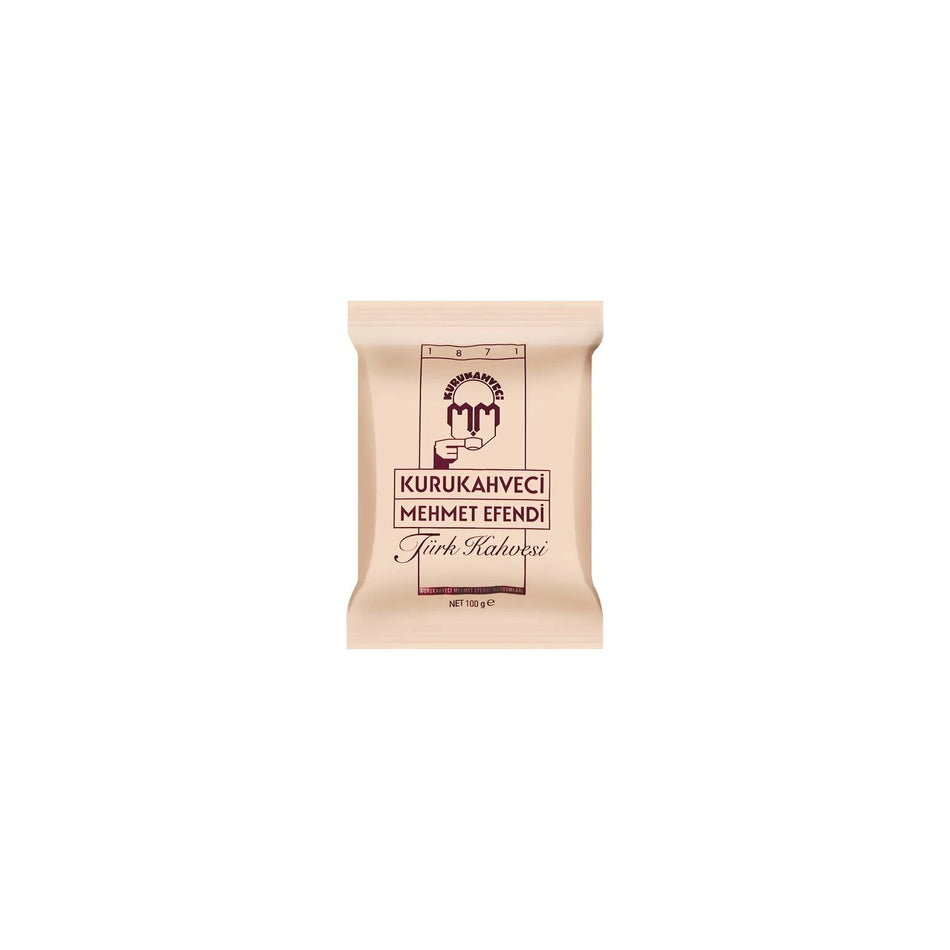 100 g Kurukahveci Mehmet Efendi Turkish Coffee - MALLTURK