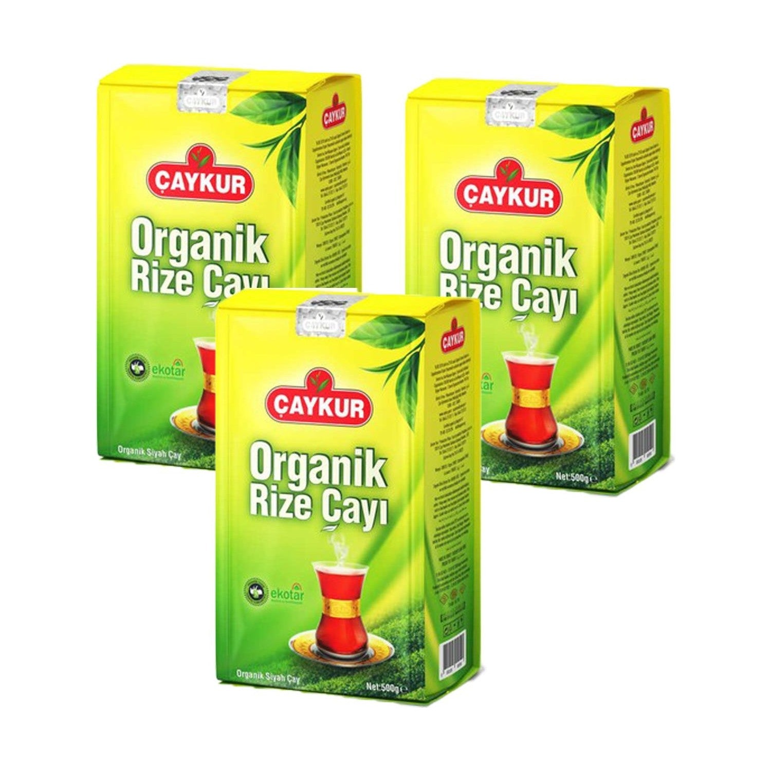 Caykur Organik Rize tea 500 g x 3 - MALLTURK