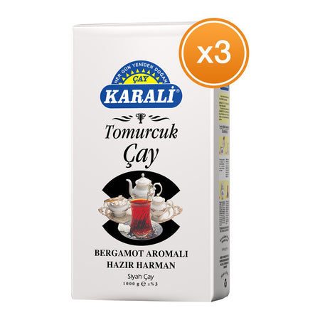 Karali tea bud (Earl grey) loose leaf tea 1000 g x 3 pack - MALLTURK