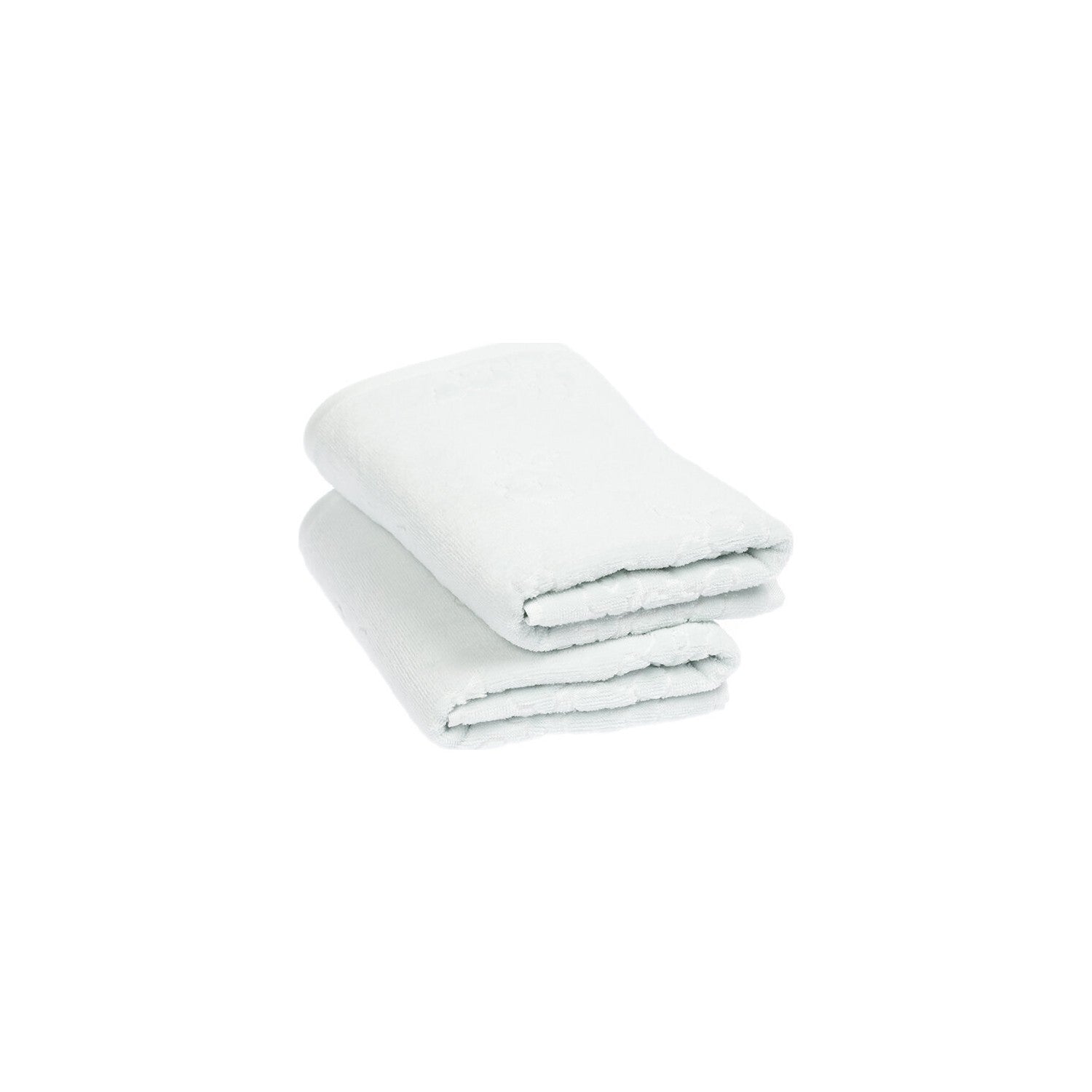 Ozdilek Mayra 2-Piece Towel Set 50 x 90 cm, Water Green - MALLTURK