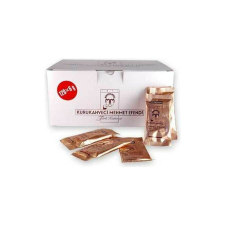 Kurukahveci Mehmet Efendi - Mehmet Efendi Single Serving Turkish Coffee (120 servings x 6 gr) - MALLTURK