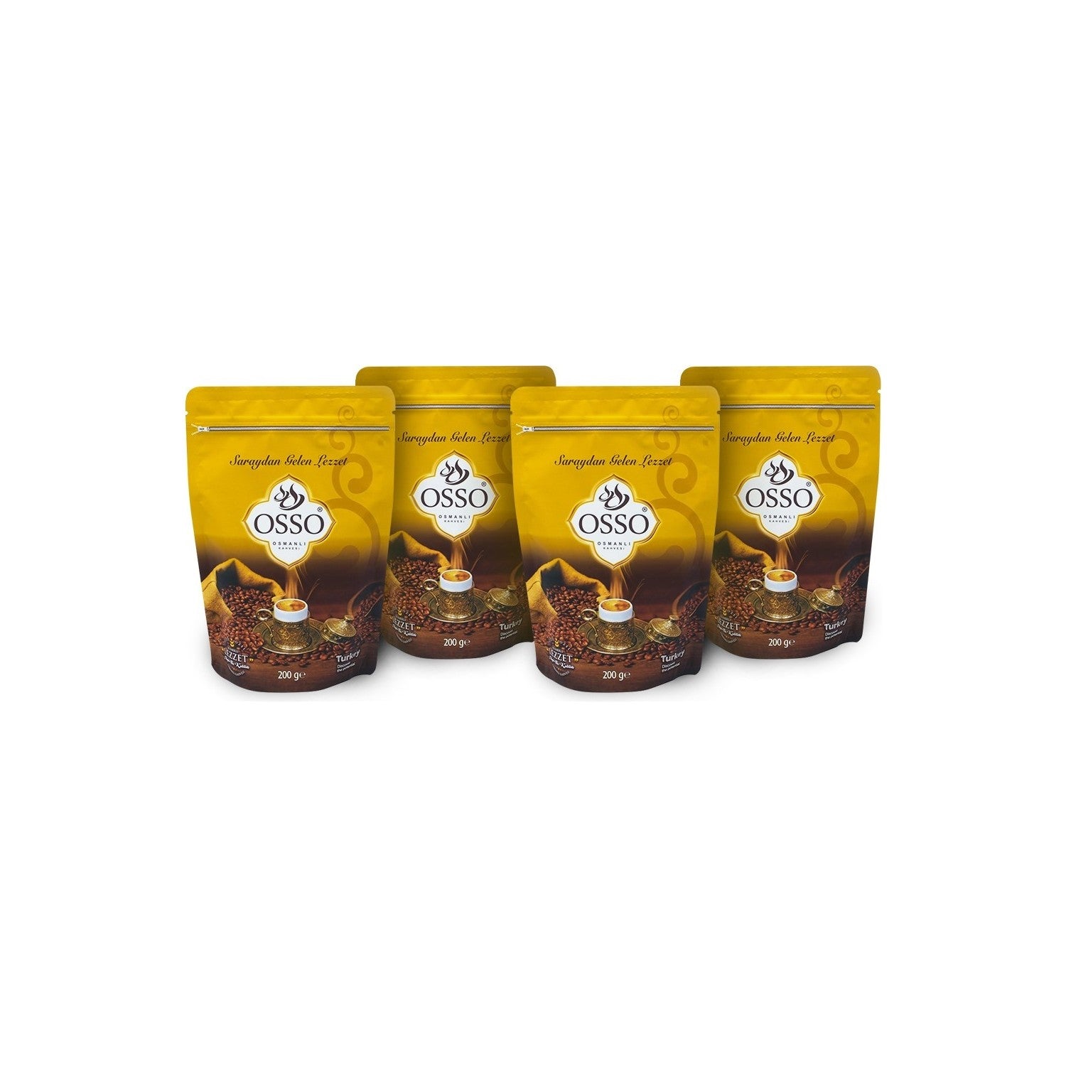 Osso Ottoman Coffee 200 gr 4-Pack - MALLTURK