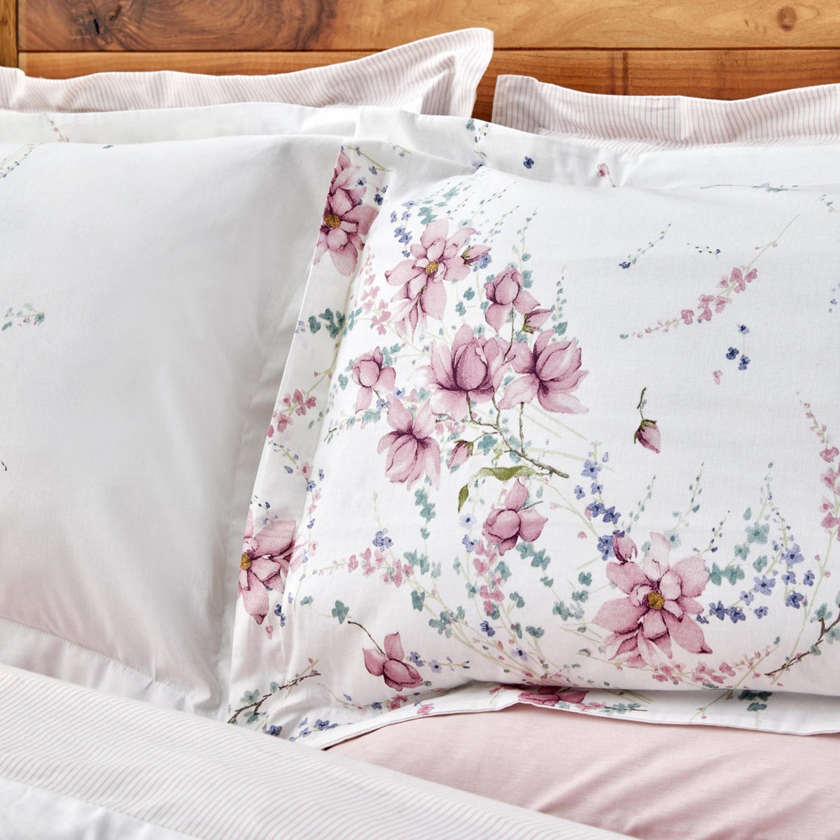 Karaca Home Dalila %100 Cotton Double Duvet Cover Set Pink - MALLTURK