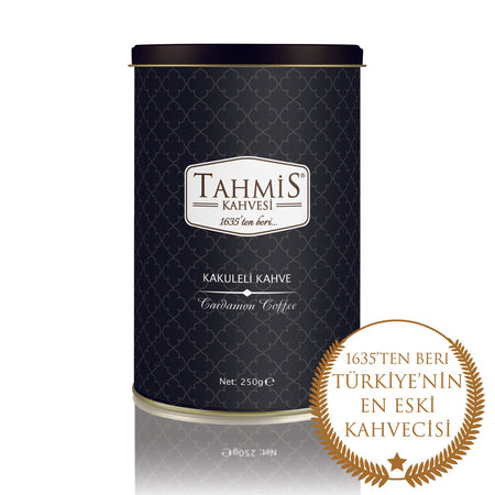 Tahmis Cardamom Turkish Coffee, Medium Roast, 250 gr - MALLTURK