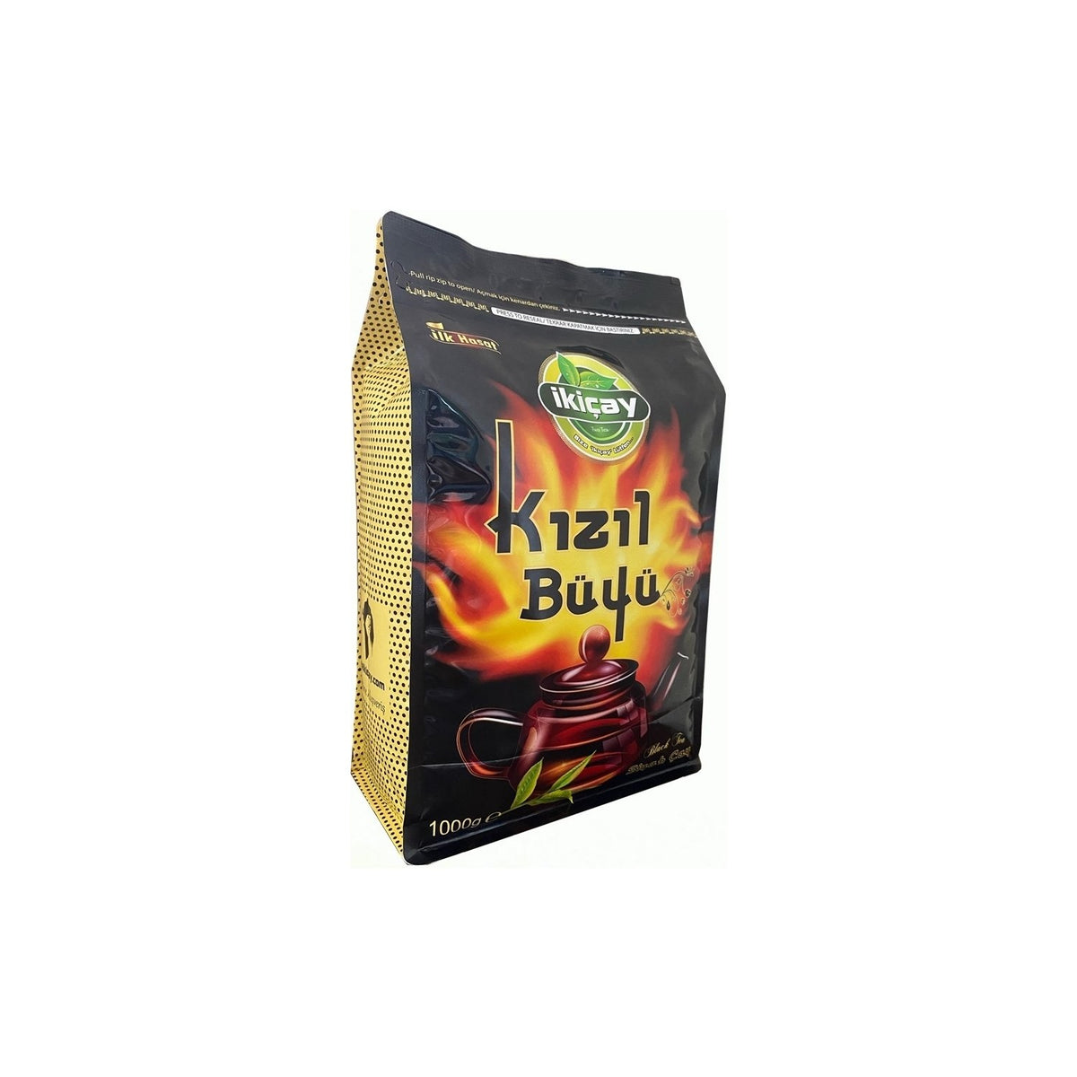 Ikicay Kizil Buyu 1000 g black tea Yuksek Rakimda natural Kalite with Zenginlestirilmis - MALLTURK