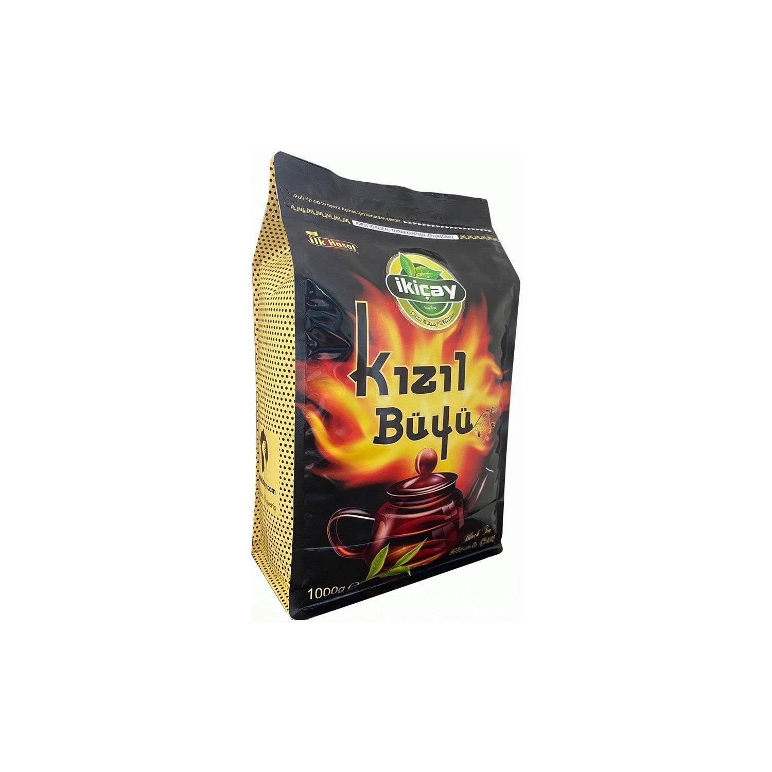 Ikicay Kizil Buyu 1000 g black tea Yuksek Rakimda natural Kalite with Zenginlestirilmis - MALLTURK