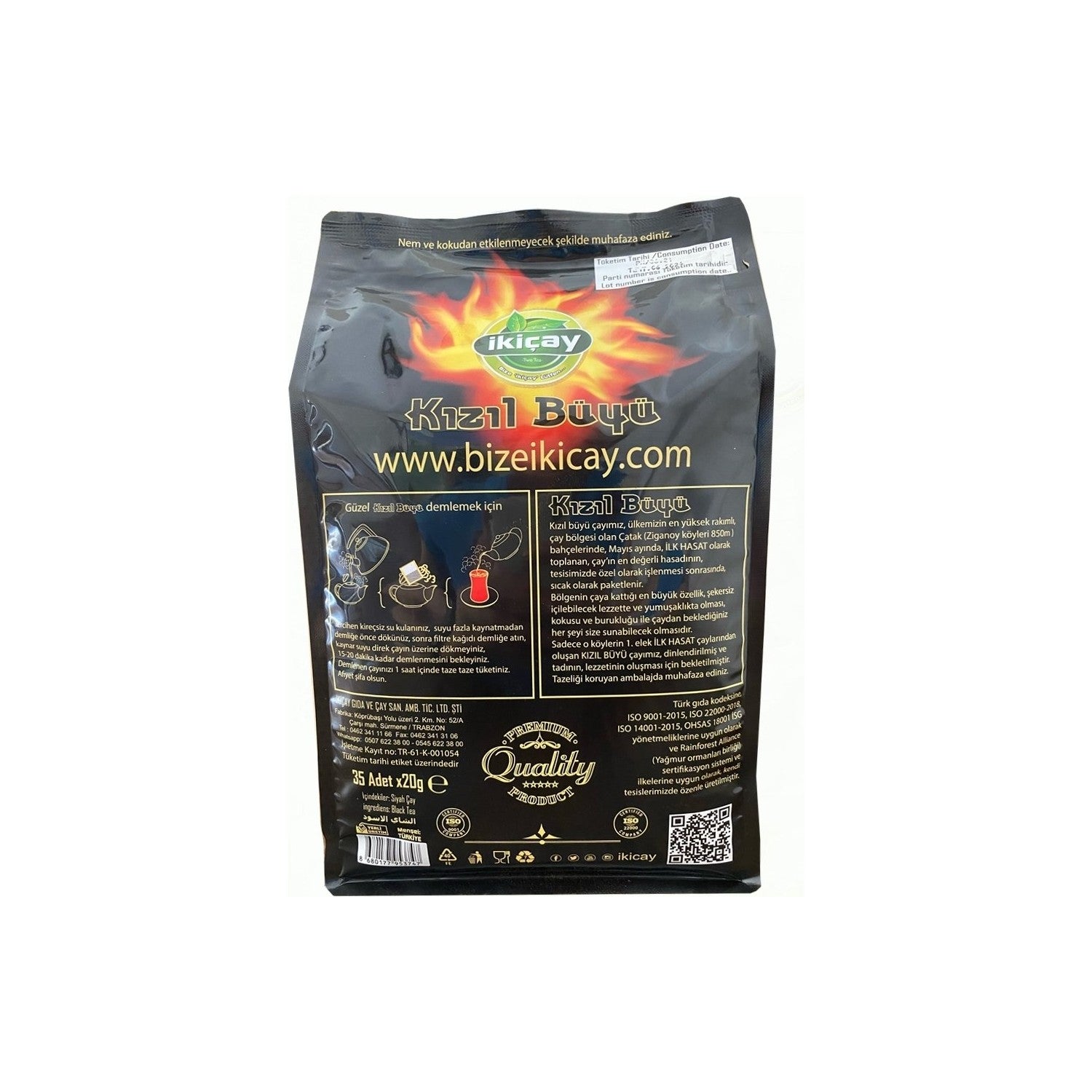Ikicay Demlik bags Kizil Buyu 700 g - MALLTURK