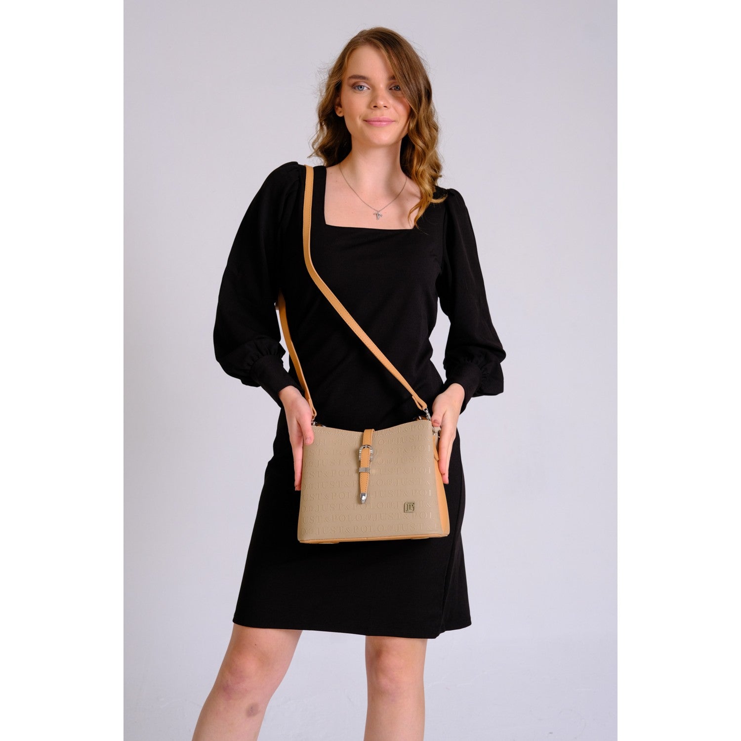 Just Polo Women's Just & Polo Patterned Vegan Shoulder and Handbag - MALLTURK