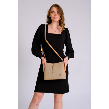 Just Polo Women's Just & Polo Patterned Vegan Shoulder and Handbag - MALLTURK