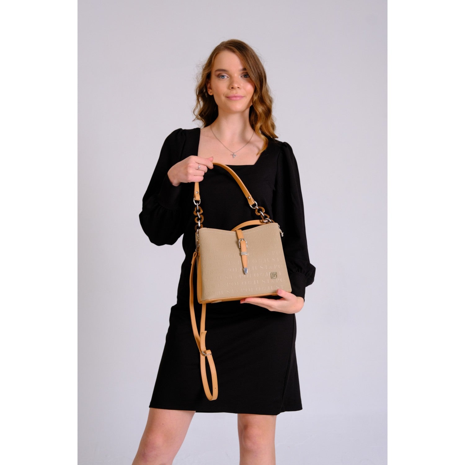 Just Polo Women's Just & Polo Patterned Vegan Shoulder and Handbag - MALLTURK