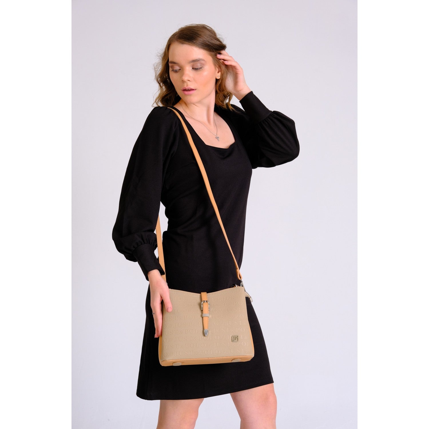 Just Polo Women's Just & Polo Patterned Vegan Shoulder and Handbag - MALLTURK