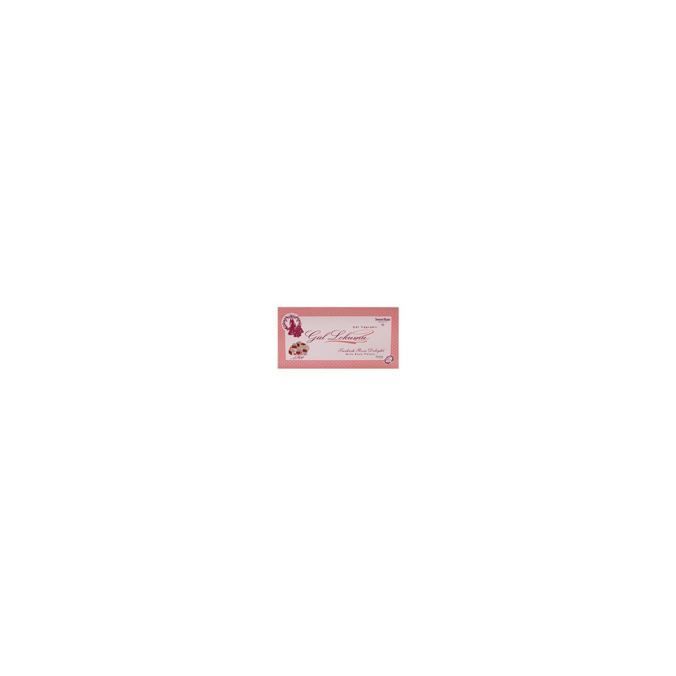 Rosense Rose Turkish Delight with Rose Petals 500 gr - MALLTURK