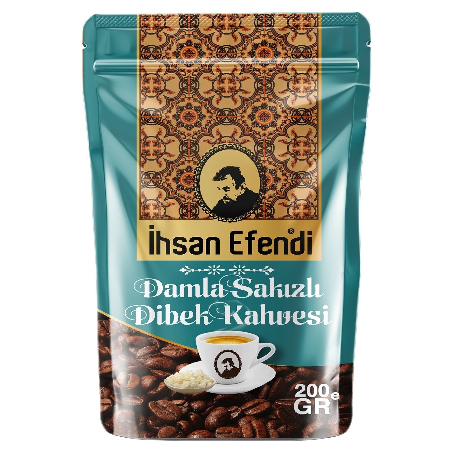 ihsan Efendi Mastic Gum Flavored Dibek Coffee - MALLTURK