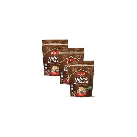 Kirkyil 3-Piece Dibek Coffee Set 150 gr - MALLTURK