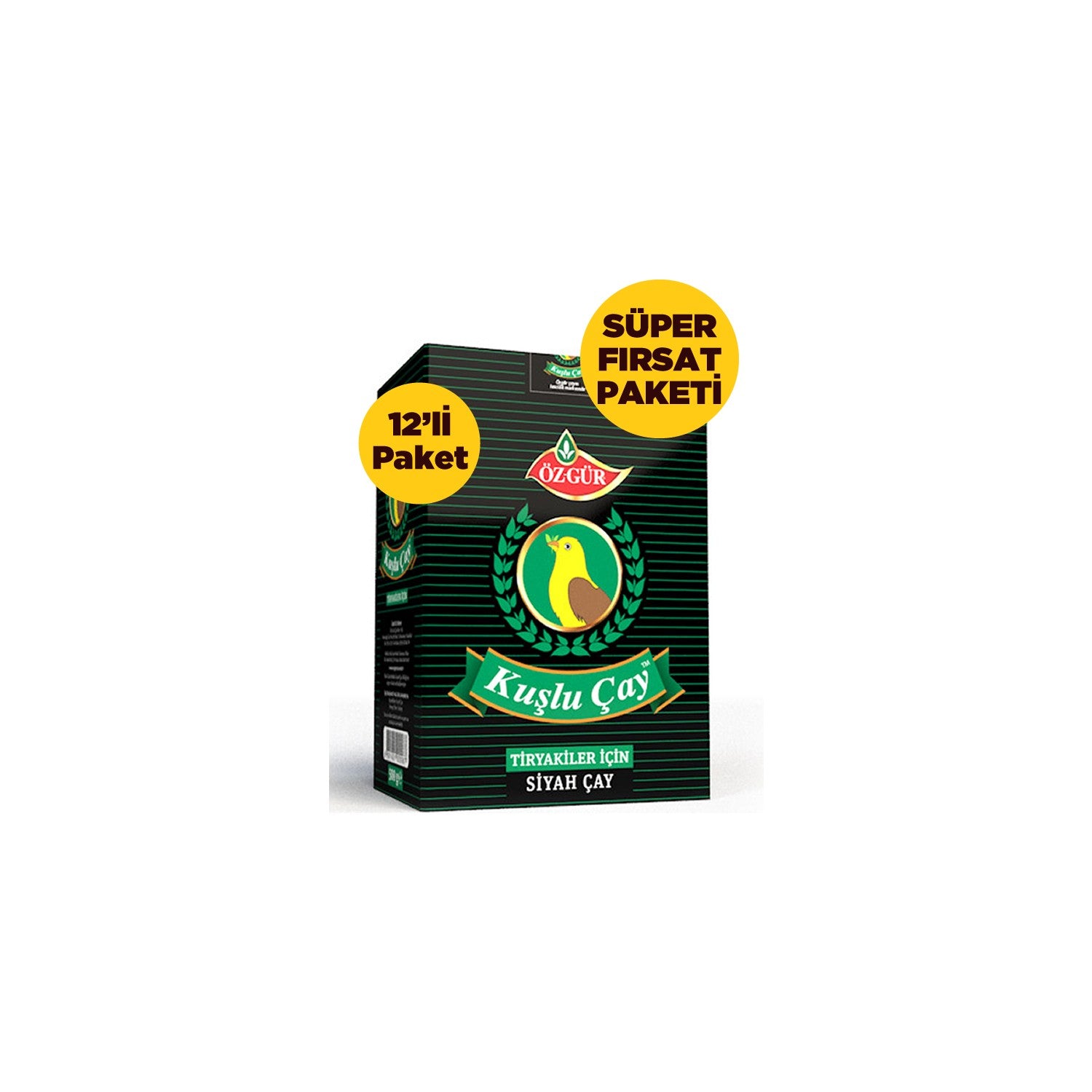 Ozgur tea Kuslu tea 500 G (12-pack pack) - MALLTURK