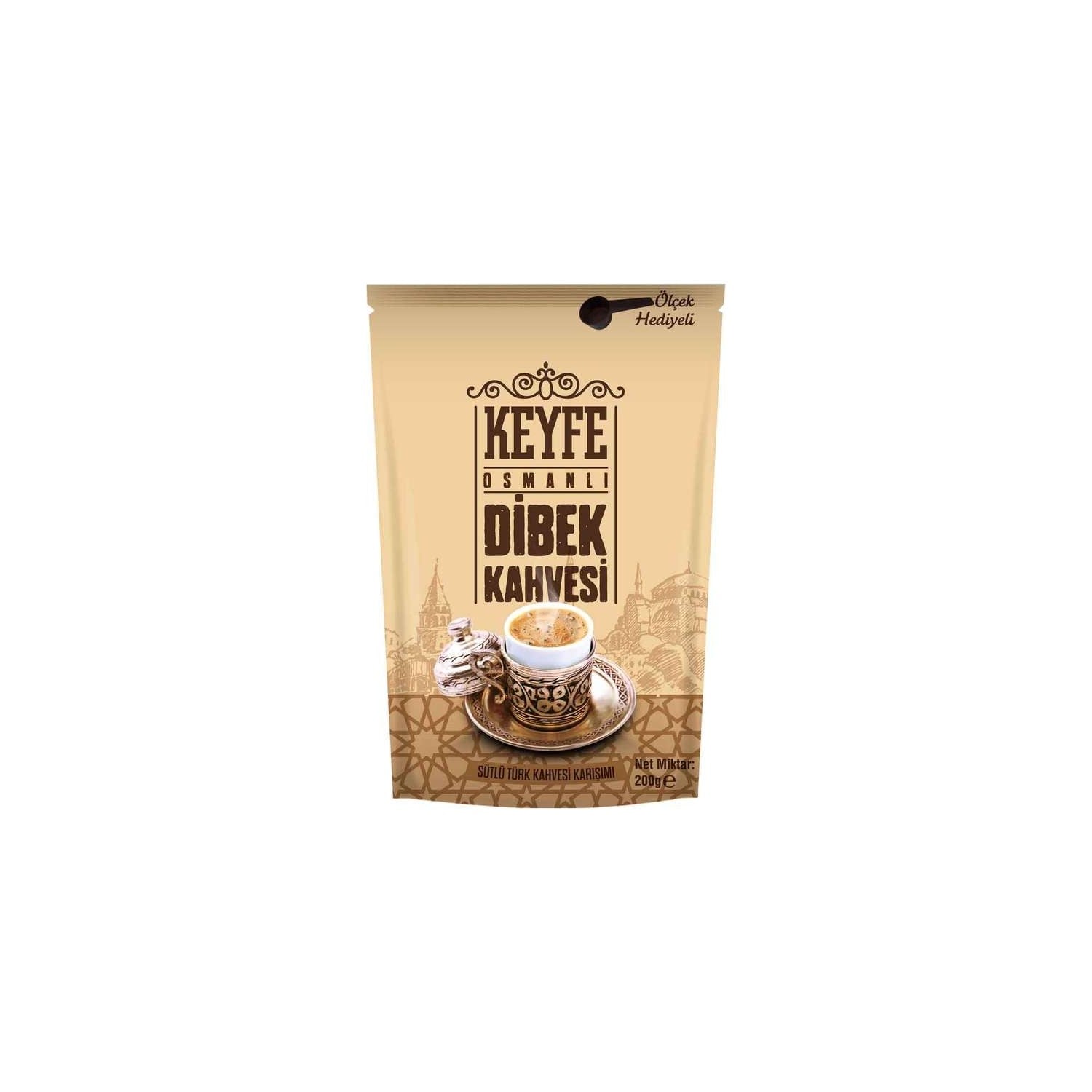 Keyfe Ottoman Dibek Coffee 200 gr - MALLTURK