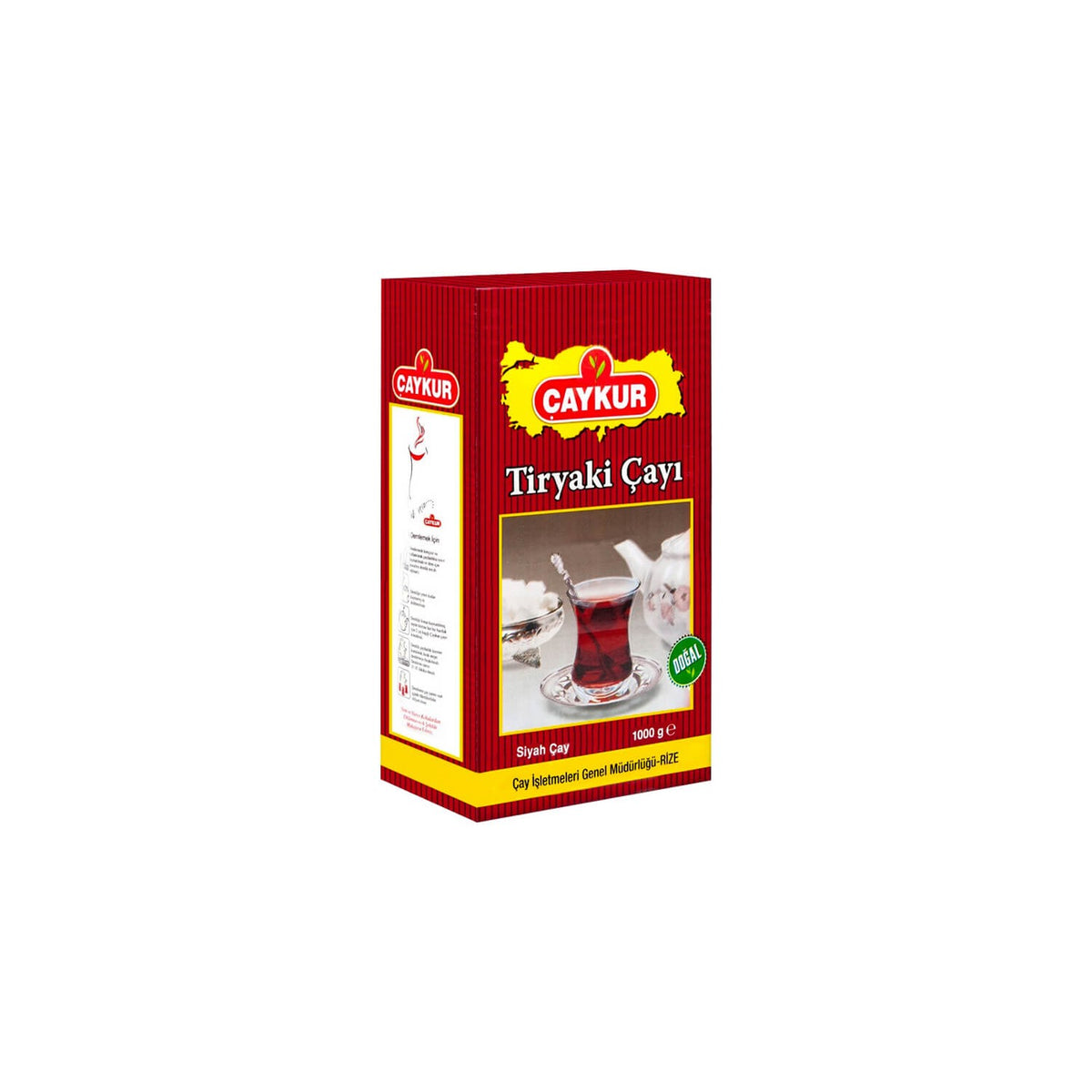Caykur Rize Tiryaki tea 1 kg x 10 pieces - MALLTURK