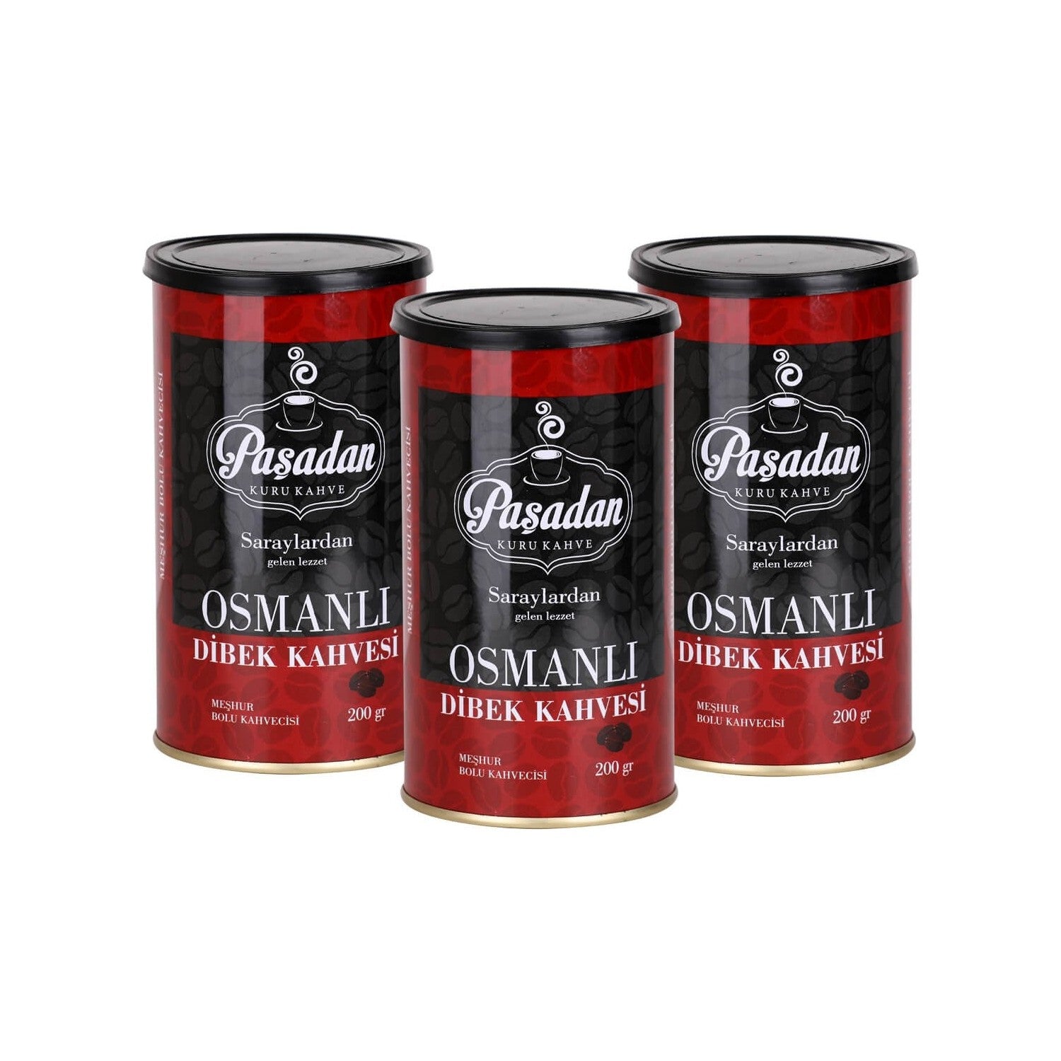 Pashadan Ottoman Dibek Coffee 200 gr x 3 pack - MALLTURK