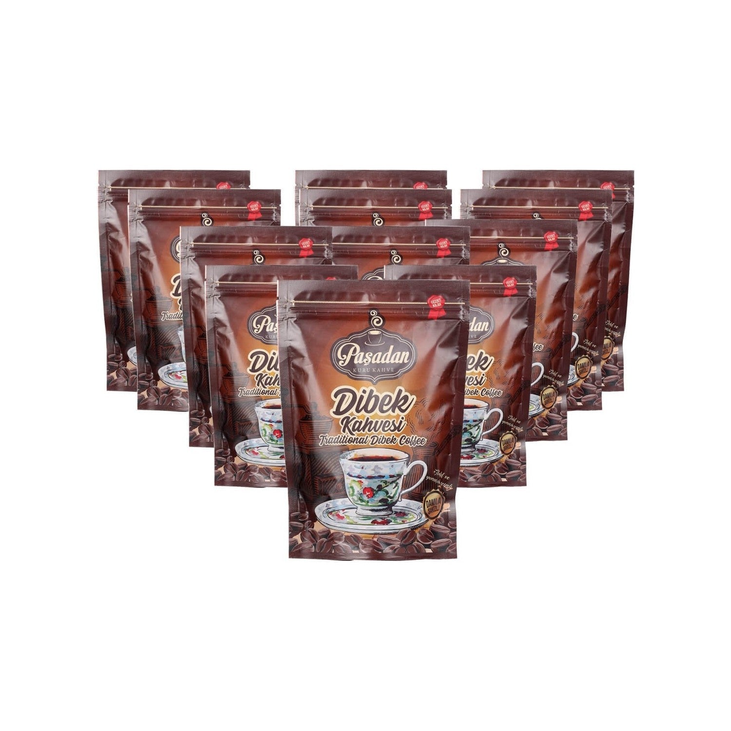 Pashadan Dibek Coffee 200 gr x 12 packs - MALLTURK