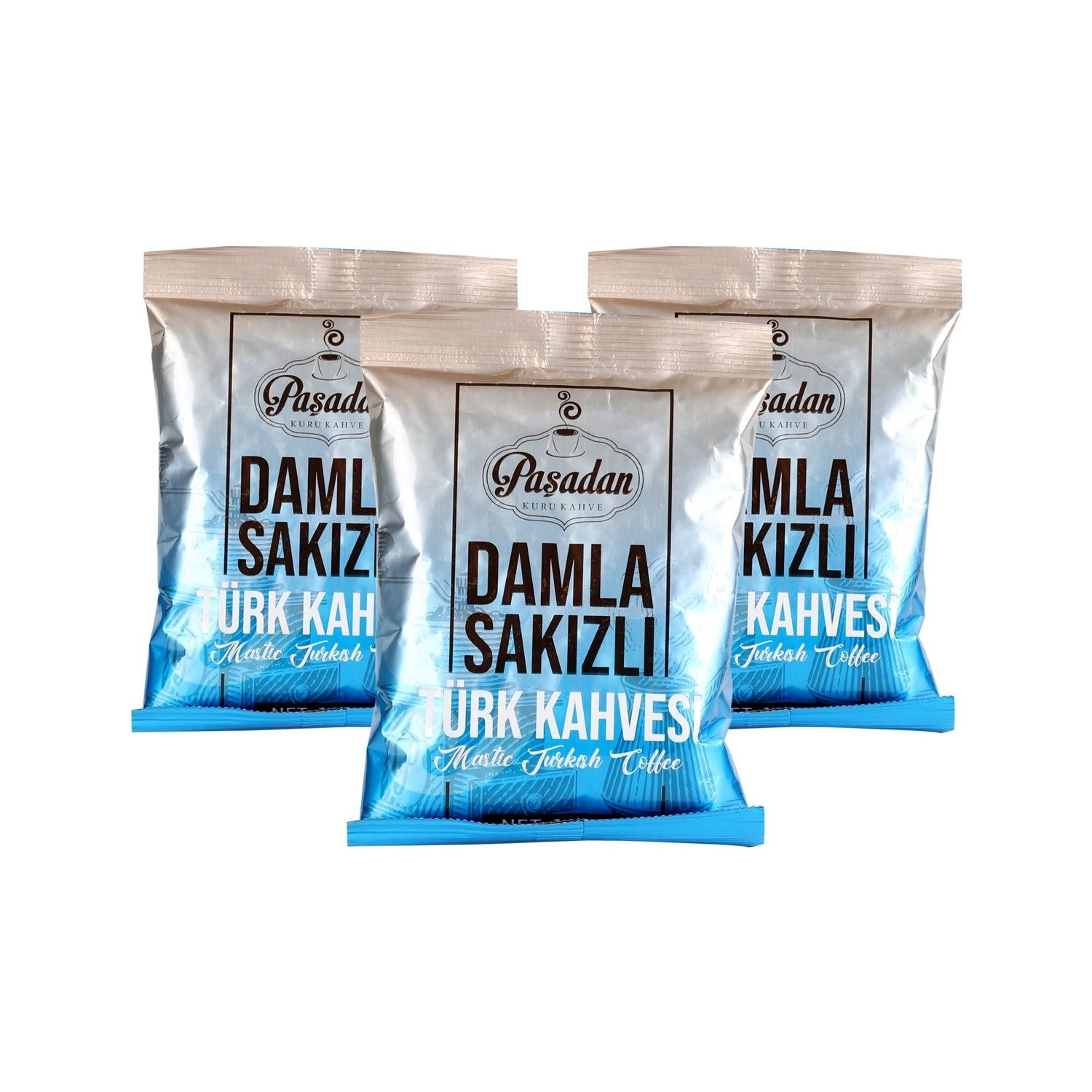 Pasadan Mastic Flavored Turkish Coffee 100 gr x 3 Pack - MALLTURK