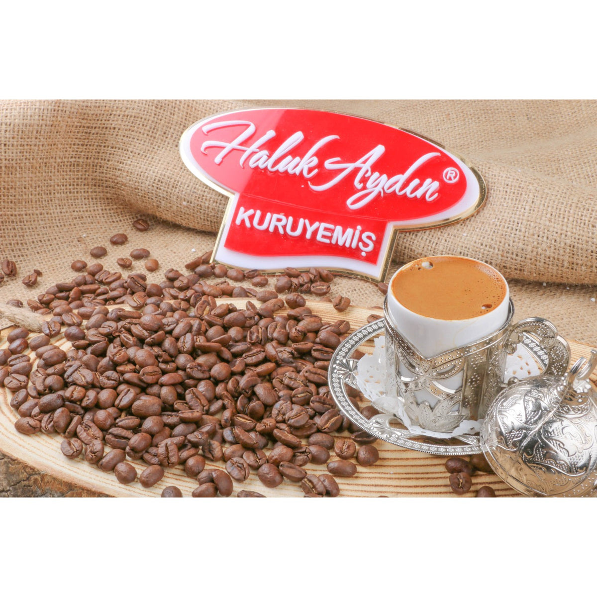 Haluk Aydin Dried Nuts and Turkish Coffee 250 gr - MALLTURK