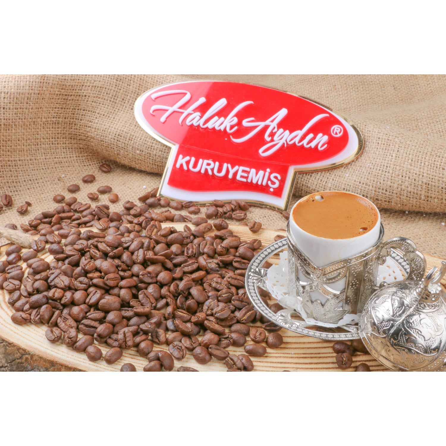 Haluk Aydin Dried Nuts and Turkish Coffee 250 gr - MALLTURK
