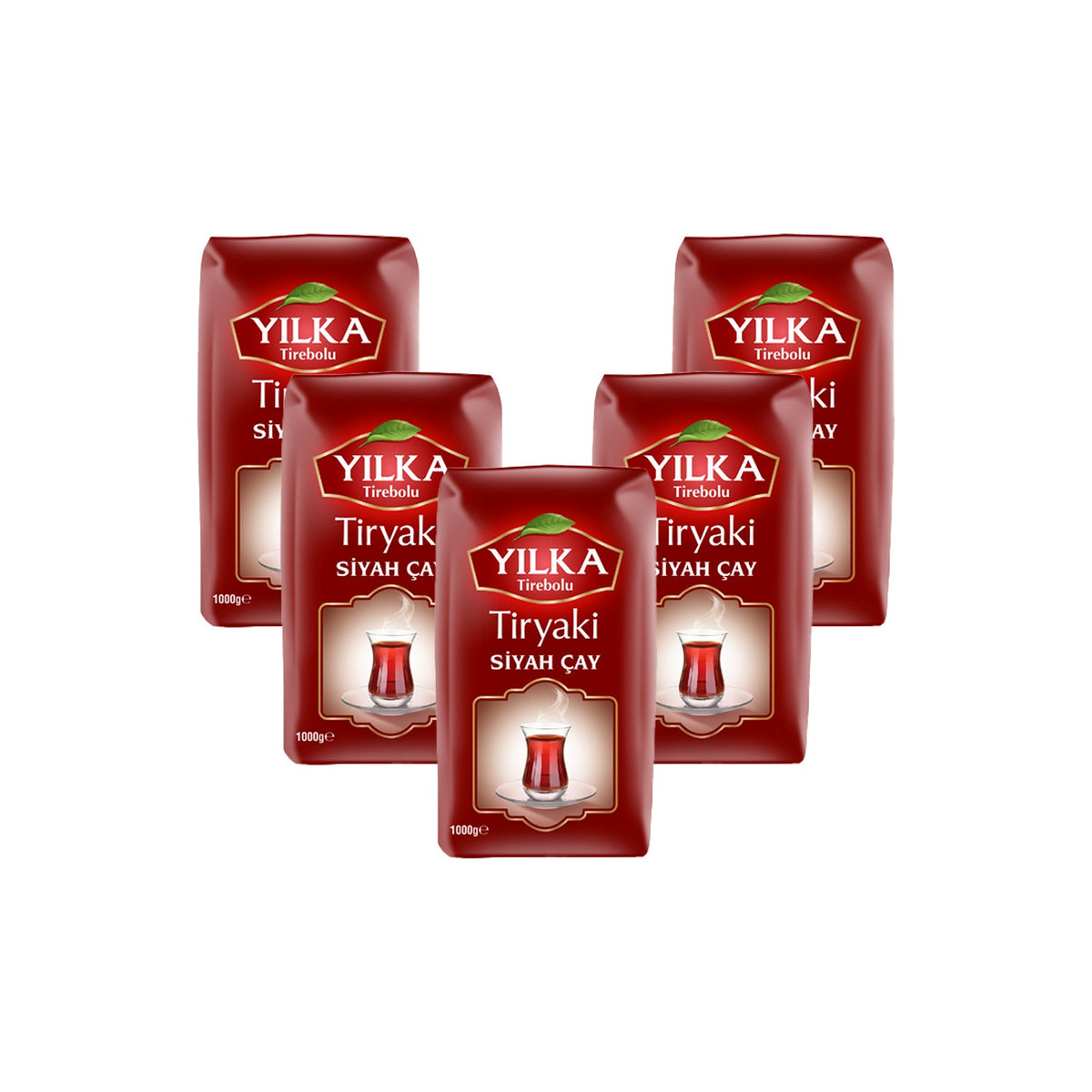 Yilka Tirebolu Tiryaki tea 1000 g x 5 - MALLTURK
