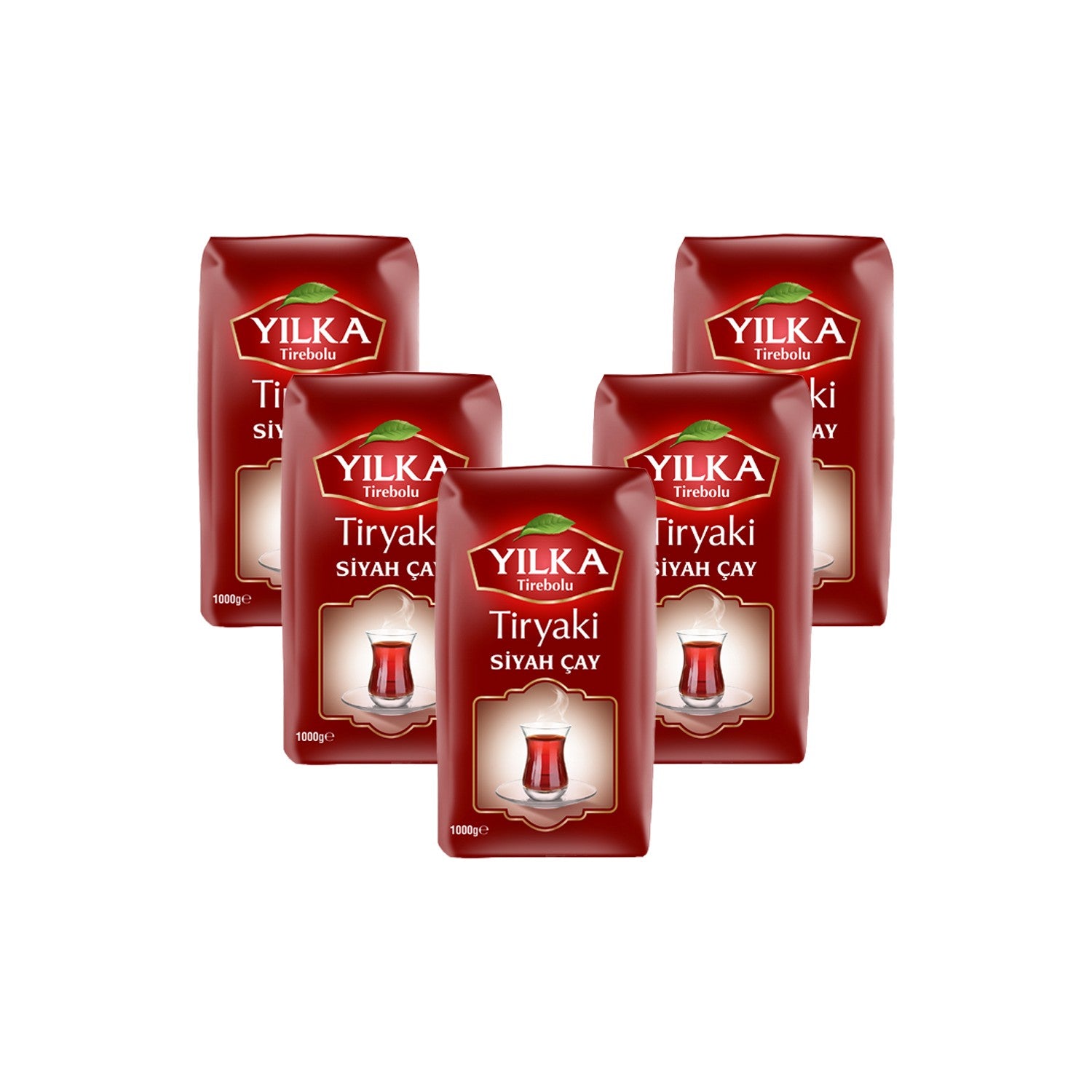 Yilka Tirebolu Tiryaki tea 1000 g x 5 - MALLTURK