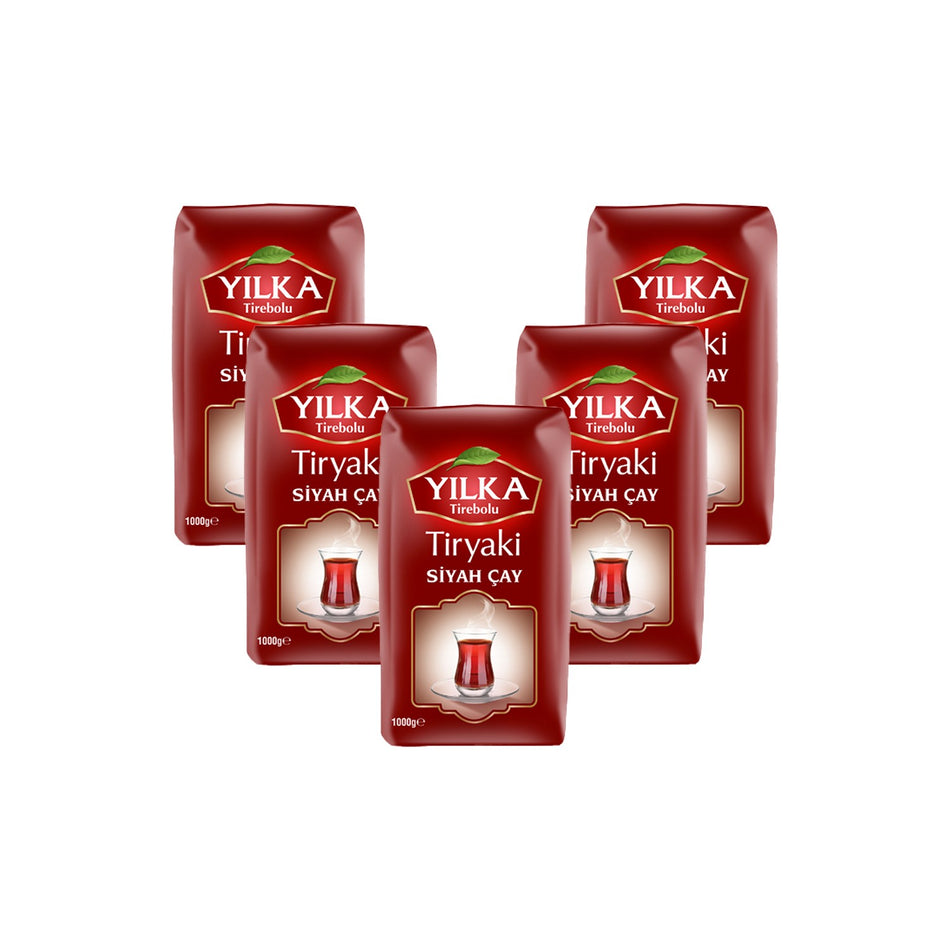 Yilka Tirebolu Tiryaki tea 1000 g x 5 - MALLTURK