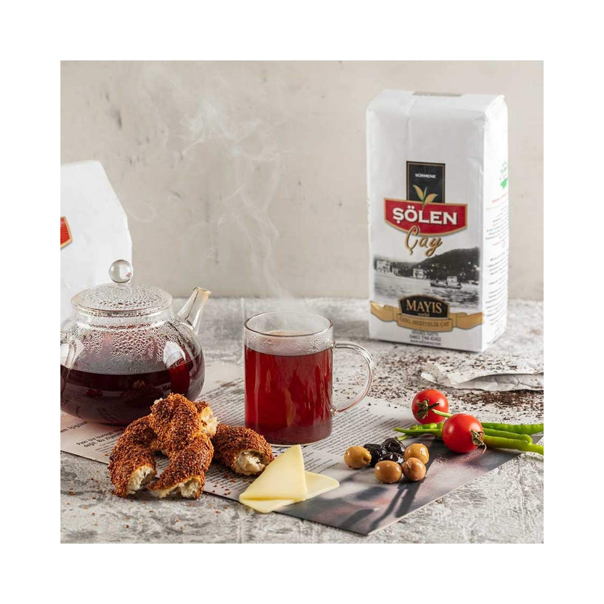 Solen Ozel Hediyelik black tea 500 g 5-pack - MALLTURK