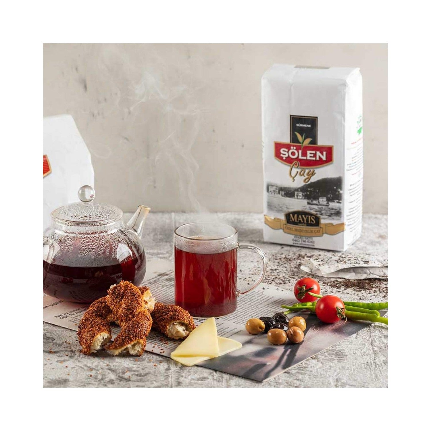 Solen Ozel Hediyelik black tea 500 g 5-pack - MALLTURK
