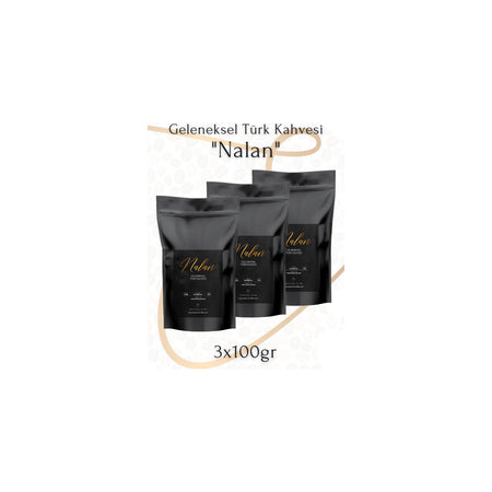 Nalan Traditional Turkish Coffee 3 x 100 gr - MALLTURK