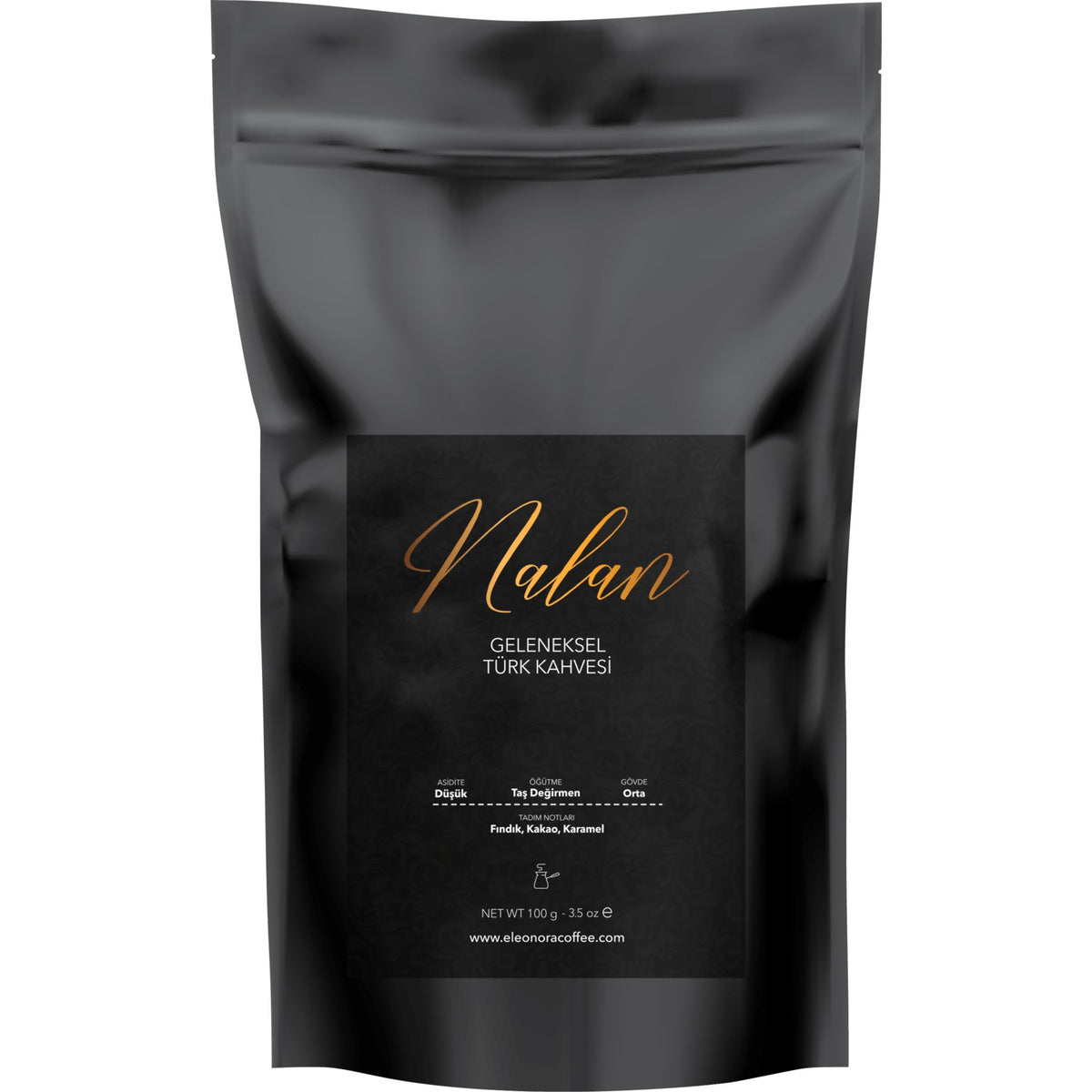 Nalan Traditional Turkish Coffee 3 x 100 gr - MALLTURK