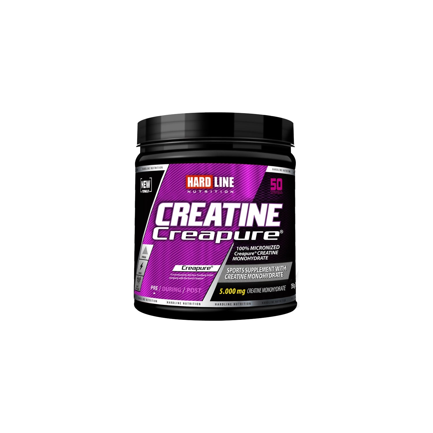 Hardline Nutrition Hardline Creapure 250 gr Creatine 50 Servings - MALLTURK
