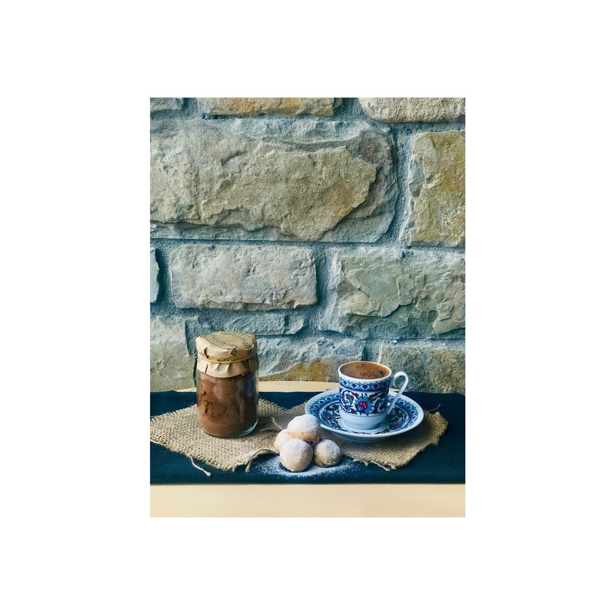 Meydani Dibek Coffee Glass Jar 90 gr - MALLTURK