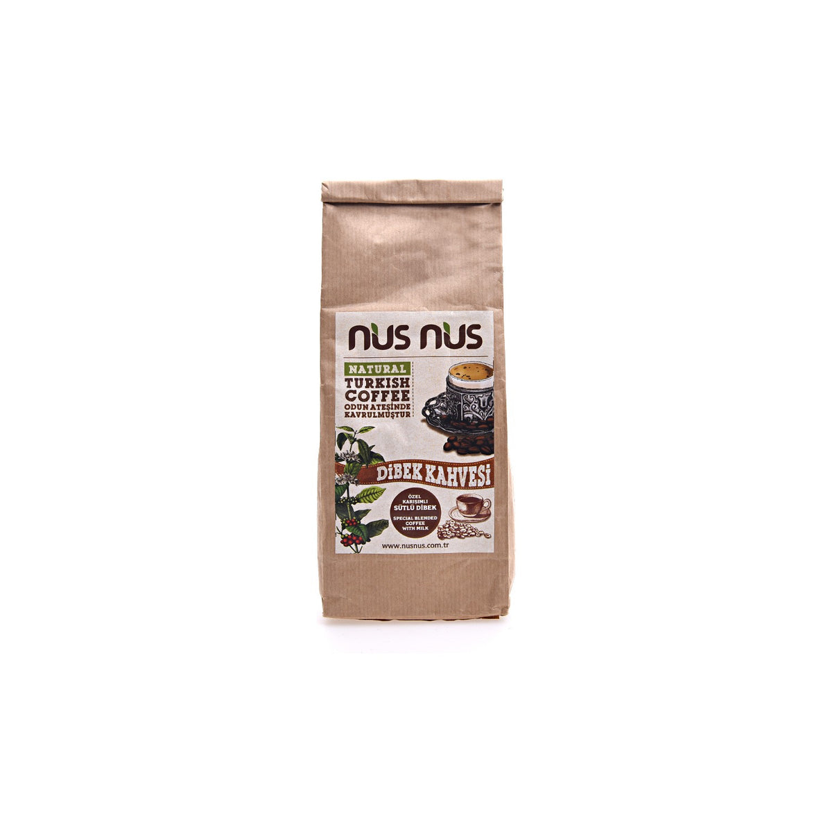 Nusnus Milk-Baked Turkish Coffee 500 gr - MALLTURK
