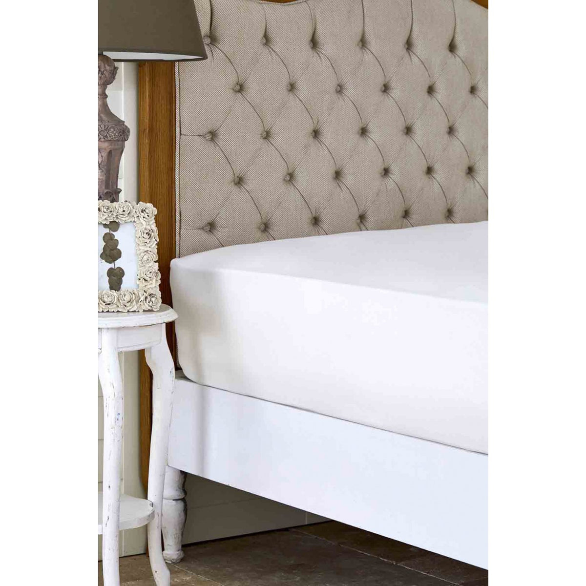 Karaca Home Off-White 100% Cotton Flat Sheet 240 cm x 260 cm - MALLTURK