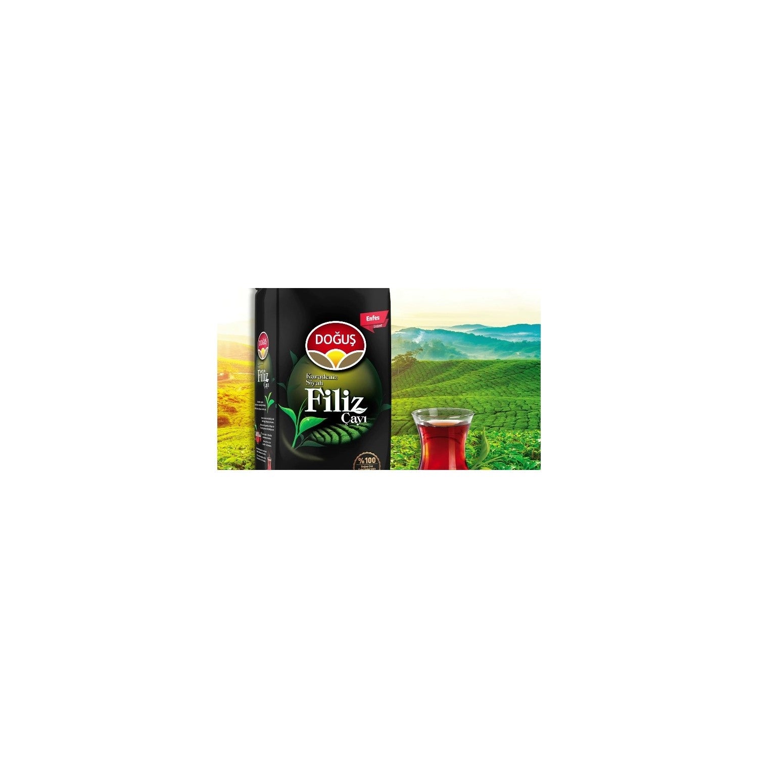 Dogus Gurme black tea 1000 g x 4 quality natural leaf tea Enfes aroma with - MALLTURK