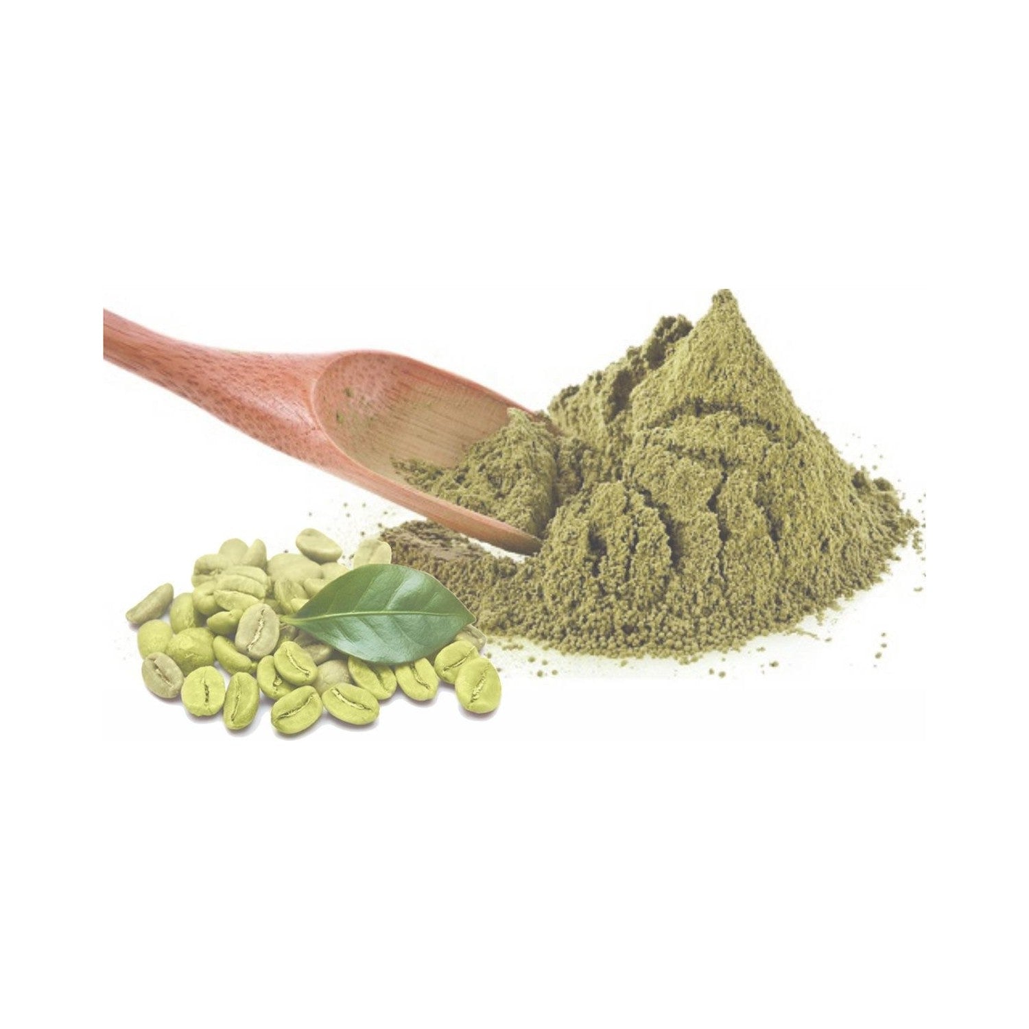 Organic Plant Green Coffee Powder 250 gr Natural Fresh - MALLTURK
