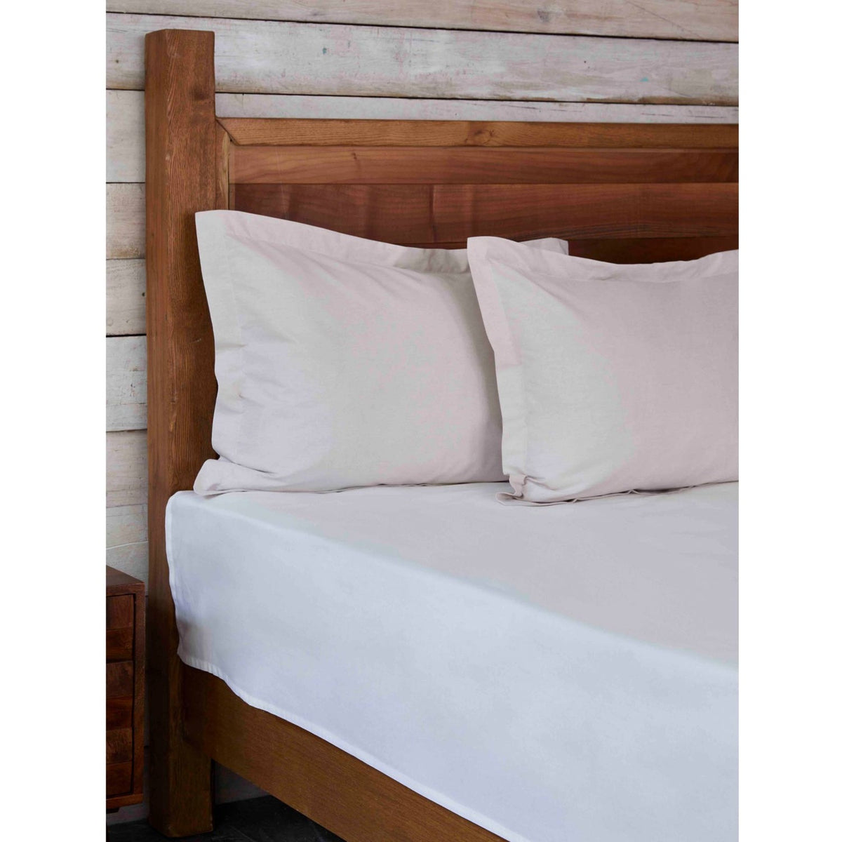 Karaca Home 100% Cotton Flat Sheet Double Size White - MALLTURK