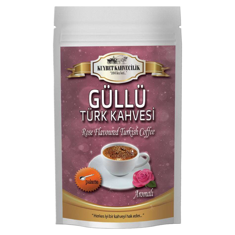 Kuybet Coffee Shop Rose Turkish Coffee 200 gr - MALLTURK