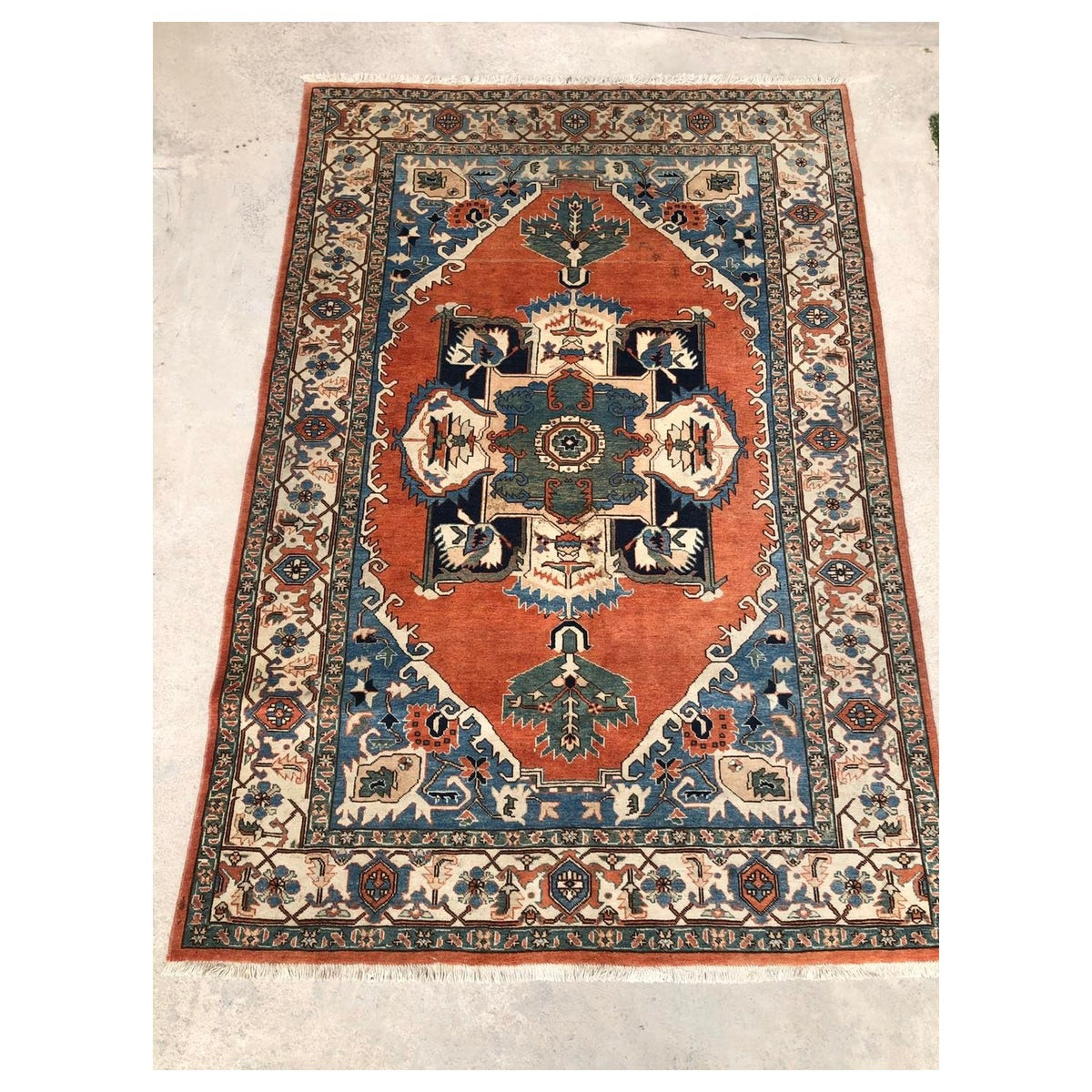 Hasyilmaz Hand-Woven Silk Wool Iranian Tabriz Rug 292X200CM 008 292 x 200 cm - MALLTURK