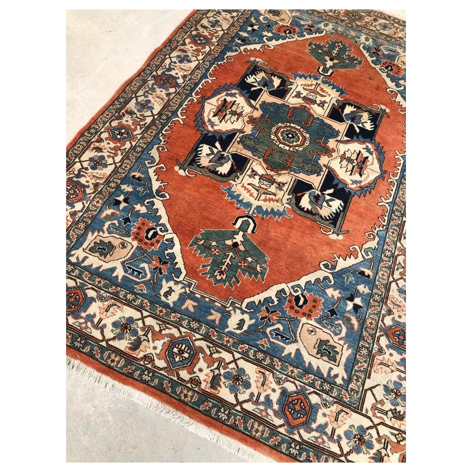 Hasyilmaz Hand-Woven Silk Wool Iranian Tabriz Rug 292X200CM 008 292 x 200 cm - MALLTURK