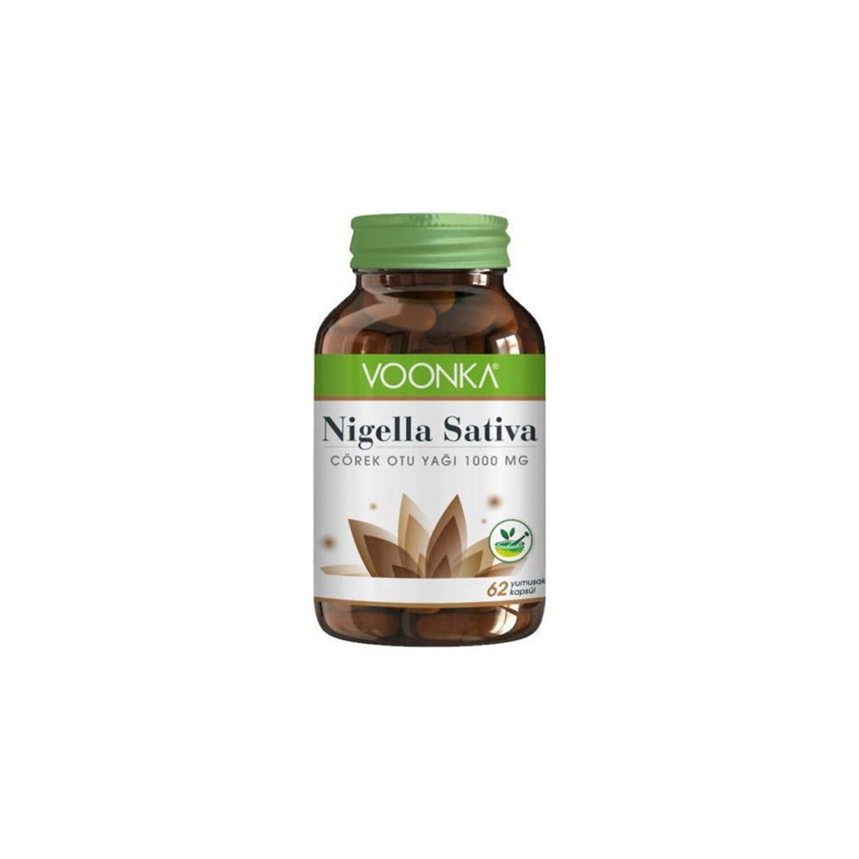 Voonka Nigella Sativa Black Seed Oil 1000 mg