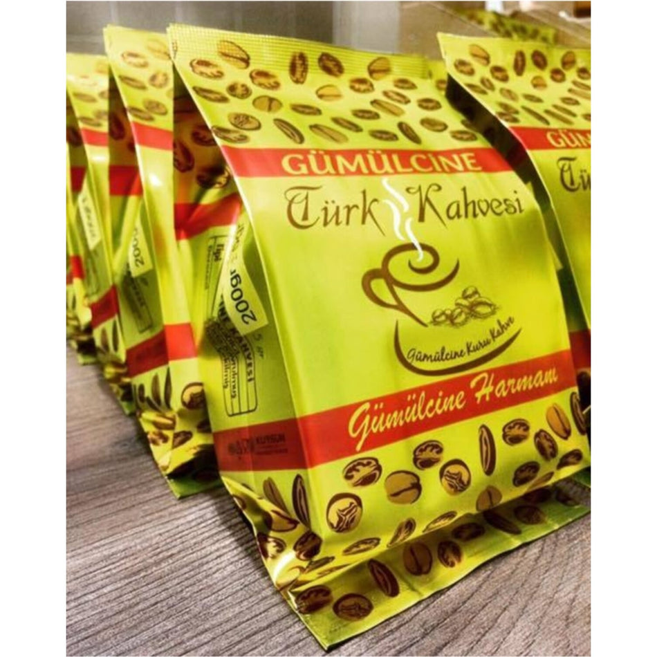 Komotini Dry Coffee, Komotini Blend Turkish Coffee, 100 gr x 10 Packs - MALLTURK
