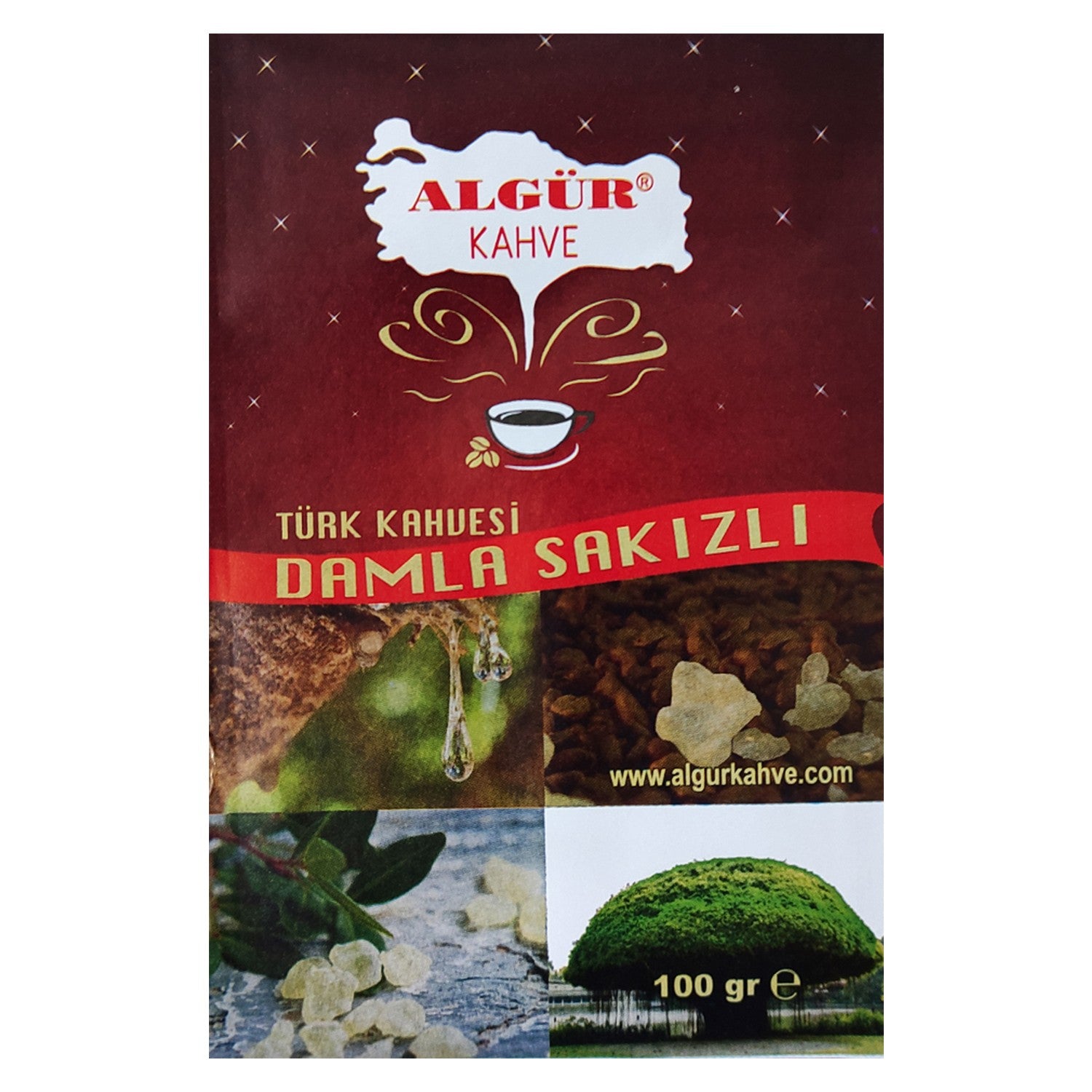 Algur Mastic Turkish Coffee 100 g - MALLTURK