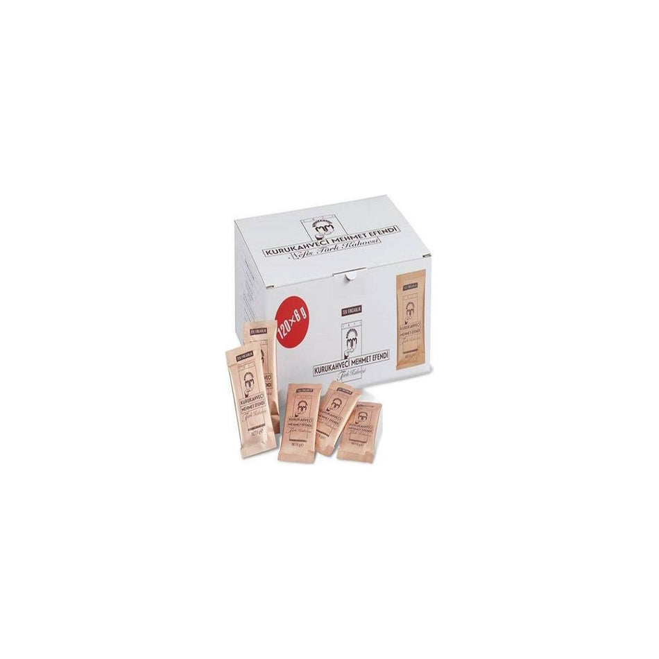 Kurukahveci Mehmet Efendi Turkish Coffee 6g x 120 Packs - MALLTURK
